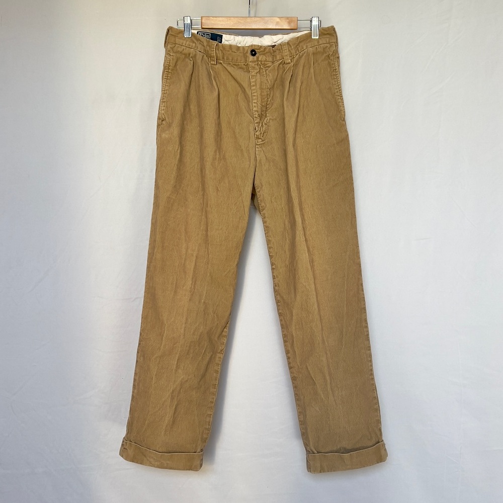 Polo by Ralph Lauren Men's Tan Cotton Chinos